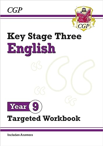 KS3 English Year 9 Targeted Workbook (with answers) (CGP KS3 Targeted Workbooks) von Coordination Group Publications Ltd (CGP)